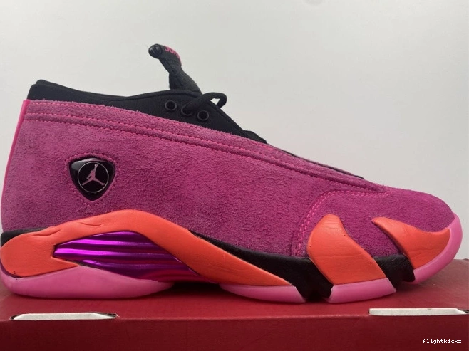 Pink Jordan Shocking DH4121-600 (W) Low 14 Retro 0820